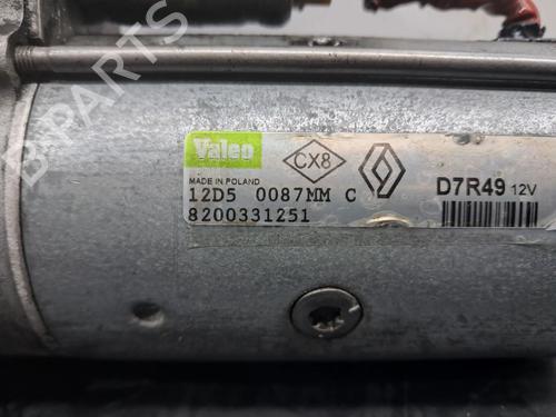 Startmotor RENAULT SCÉNIC II (JM0/1_) 1.9 dCi (JM0G, JM12, JM1G, JM2C) | BP29808344M8
