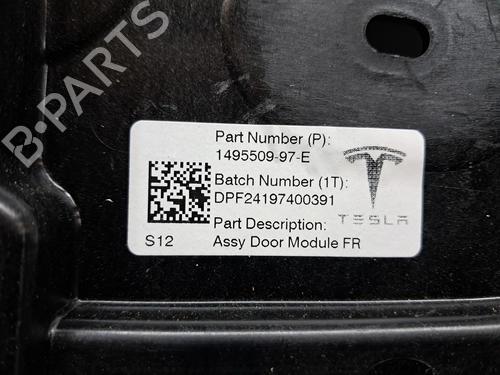 Front right window mechanism TESLA MODEL Y (5YJY) EV | BP29891683C23 