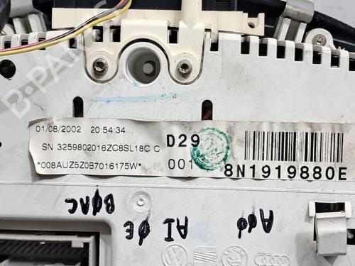 Instrument cluster AUDI TT Roadster (8N9) 1.8 T | BP29957675C47