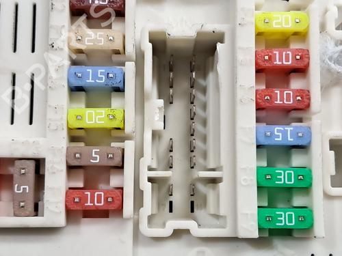 Fuse box RENAULT MEGANE III Hatchback (BZ0/1_, B3_) 1.5 dCi (BZ09, BZ0D, BZ1W, BZ29, BZ14) | BP30657475E1
