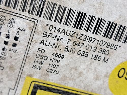 Radio AUDI TT (8J3) 1.8 TFSI | BP30658830E6 