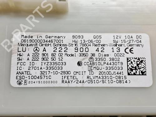 Comfort control module MERCEDES-BENZ GLC (X253) 220 d 4-matic (253.905, 253.903) | BP30923320M56