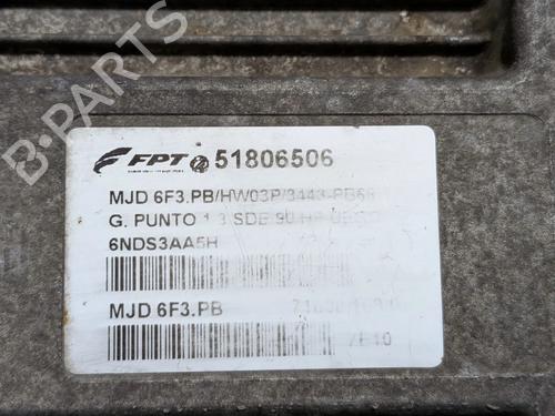 Engine control unit (ECU) FIAT GRANDE PUNTO (199_) 1.3 D Multijet (199.AXD11, 199.AXD1A, 199.AXD1B,... | BP29434456M57