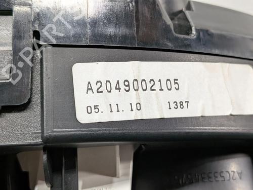 Instrument cluster MERCEDES-BENZ C-CLASS (W204) C 220 CDI (204.008) | BP31073578C47 