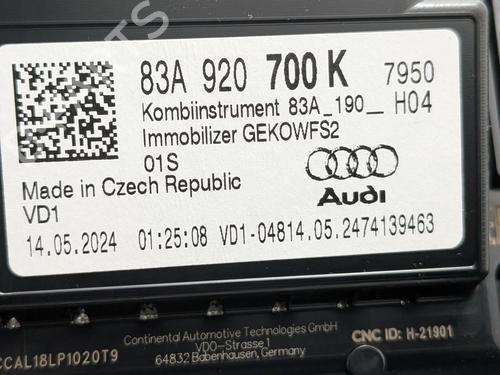 Instrument cluster AUDI Q3 Sportback (F3N) 35 TFSI | BP31588252C47 