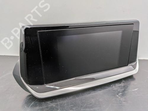 Used Display monitor Display monitor PEUGEOT 208 II (UB_, UP_, UW_, UJ_) 1.2 PureTech 75 (75 hp) 12267051 12267051