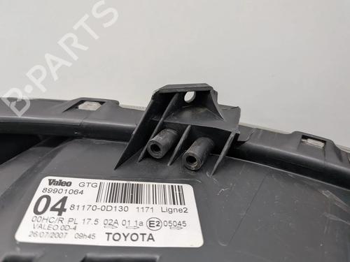 Left headlight TOYOTA YARIS (_P9_) 1.0 VVT-i (KSP90_, KSP90R) | BP31959619C28 