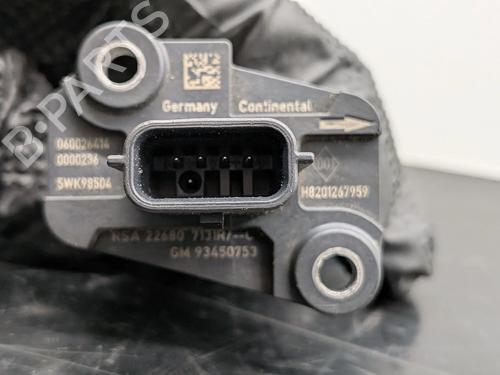 Mass air flow sensor RENAULT TRAFIC III Van (FG_) 1.6 dCi 120 (FGMK) | BP32083922M95 