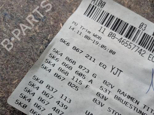 Rear left panel VW GOLF VI (5K1) 2.0 TDI | BP34116667C60  - Image 22