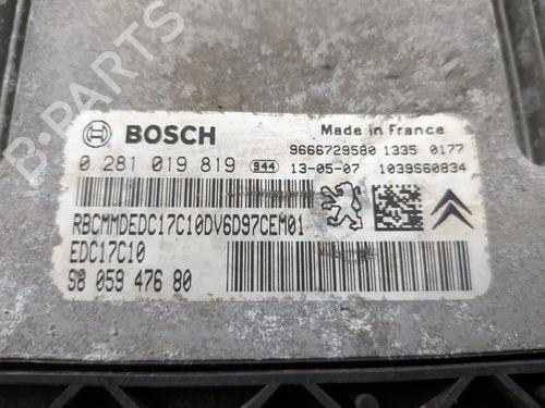 Engine control unit (ECU) PEUGEOT 207 SW (WK_) 1.6 HDi | BP36004462M57 - Image 2