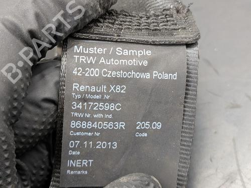 Front left seatbelt RENAULT TRAFIC III Van (FG_) 1.6 dCi 115 (FGMD) | BP36165124I26 - Image 8