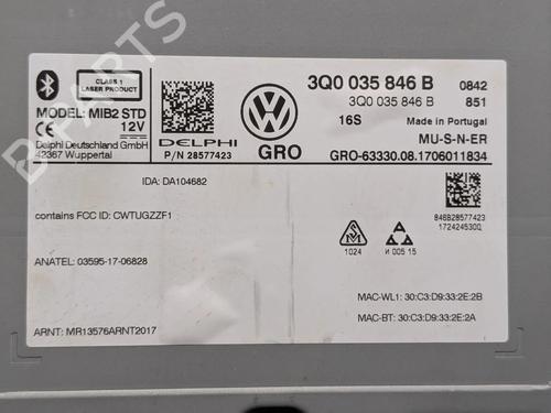 Electronic module VW PASSAT B8 Variant (3G5, CB5) 1.6 TDI | BP36999940M83 - Image 4