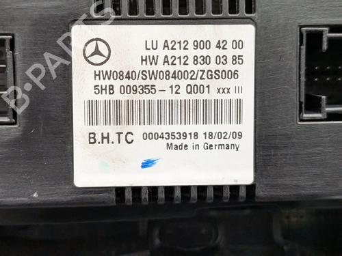 Climate control MERCEDES-BENZ E-CLASS Coupe (C207) E 350 CDI (207.322) | BP37282665I5 - Image 11