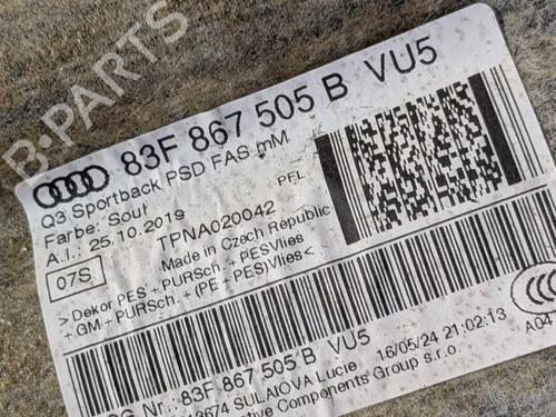 Interiør tag AUDI Q3 Sportback (F3N) 35 TFSI | BP37475582I12 - Image 11
