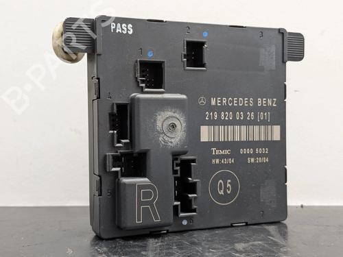 Used Electronic module Electronic module MERCEDES-BENZ CLS (C219) CLS 320 CDI (219.322) (224 hp) 40509882 40509882