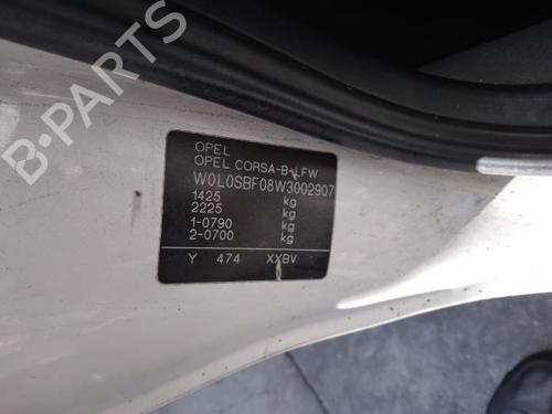 Instrument cluster OPEL CORSA B (S93) 1.7 D (F08, F68, M68) | BP15886813C47