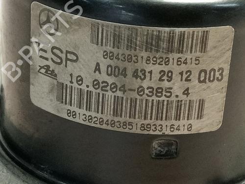 ABS pump MERCEDES-BENZ C-CLASS (W203)  | BP16415684M43 
