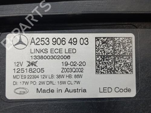 Left headlight MERCEDES-BENZ GLC (X253) 200 EQ Boost 4-matic (253.981) | BP29717054C28 