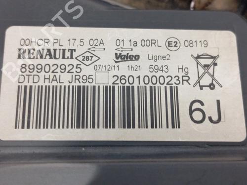 Right headlight RENAULT SCÉNIC III (JZ0/1_)  | BP29275817C29 
