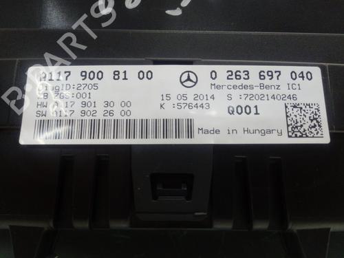 Instrument cluster MERCEDES-BENZ CLA Coupe (C117)  | BP12673591C47 