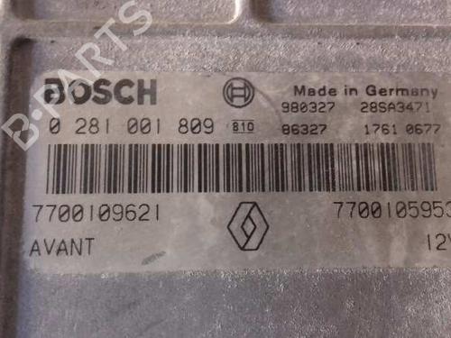 Motorstyringsenhed RENAULT SCÉNIC I MPV (JA0/1_, FA0_) 1.9 dTi (JA0N) | BP16643095M57 