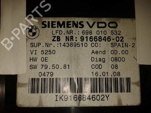 Instrument cluster BMW 3 Coupe (E92)  | BP12659310C47 