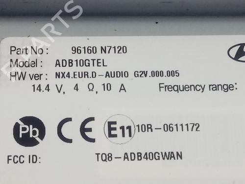 Electronic module HYUNDAI TUCSON (TL, TLE) 1.7 CRDi | BP17003370M83 