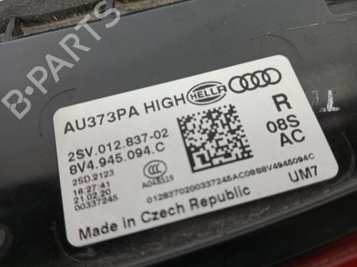 Right tailgate light AUDI A3 Sportback (8VA, 8VF) 35 TDI | BP22611462C80 