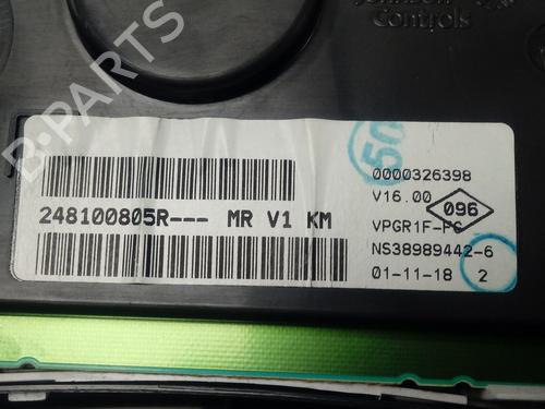 Instrument cluster DACIA DOKKER MPV (KE_)  | BP13742692C47 