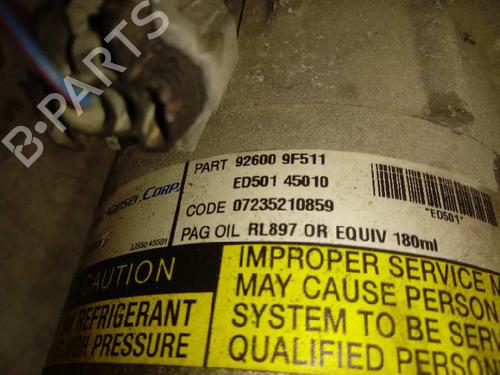 AC compressor NISSAN PRIMERA (P12) 1.6 | BP12654913M34 