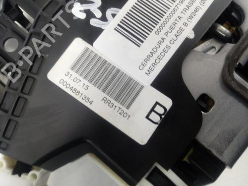 Rear right lock MERCEDES-BENZ B-CLASS Sports Tourer (W246, W242)  | BP17670581C99
