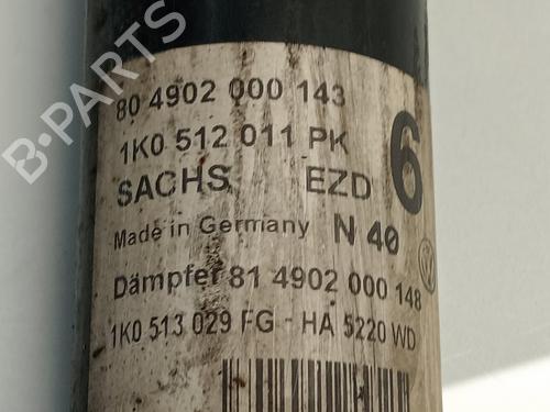 Left rear shock absorber VW GOLF V (1K1)  | BP17566740M18 