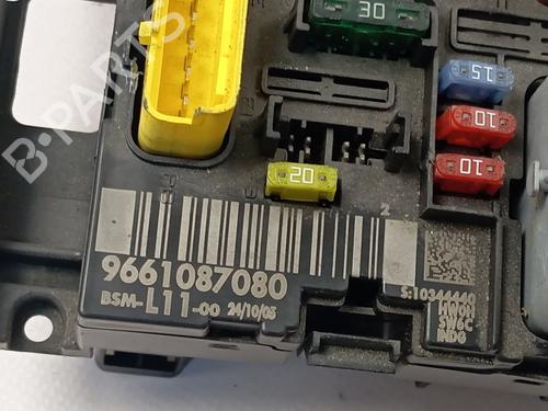 Fuse box PEUGEOT 307 CC (3B) 2.0 16V | BP22510208E1 