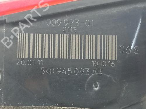 Left tailgate light VW GOLF VI (5K1)  | BP24333686C79 