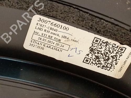 Right mirror HYUNDAI i20 I (PB, PBT)  | BP27280204C27 