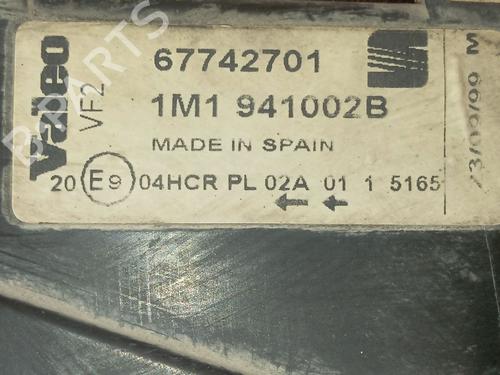 Right headlight SEAT LEON (1M1) 1.6 16 V | BP38602509C29 - Image 2