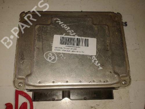 Engine control unit (ECU) SKODA FABIA II (542)  | BP16697517M57 