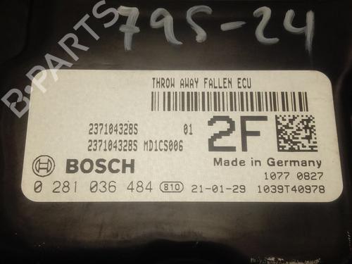 Engine control unit (ECU) RENAULT KANGOO III MPV  | BP17148657M57 
