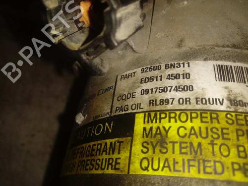 AC compressor NISSAN ALMERA II (N16) 2.2 dCi | BP12654181M34 