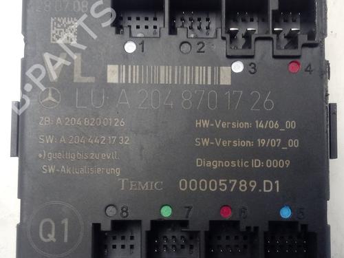 Electronic module MERCEDES-BENZ C-CLASS (W204) C 200 CDI (204.007, 204.006) | BP13101385M83 