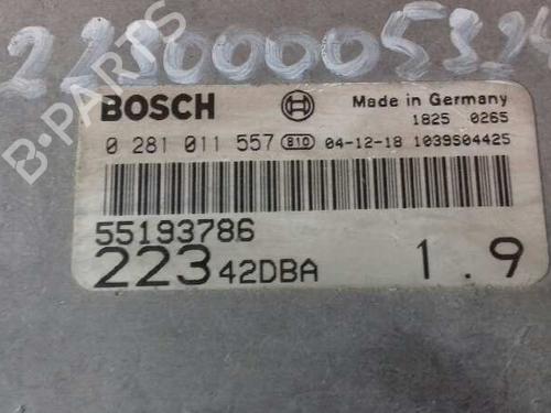 Engine control unit (ECU) FIAT DOBLO MPV (119_, 223_) 1.9 JTD | BP12650647M57 