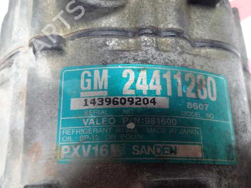 AC compressor SAAB 9-3 (YS3F, E79, D79, D75) 1,8t | BP12644805M34 
