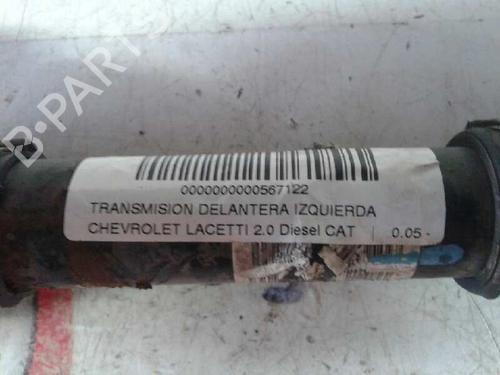 Used Left front driveshaft CHEVROLET LACETTI (J200) 2.0 D (121 hp) 12661094