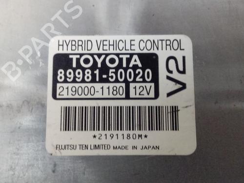 Electronic module LEXUS LS (_F4_) 600h AWD (UVF45, UVF46) | BP29409980M83 