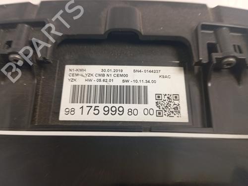 Instrument cluster CITROËN BERLINGO (ER_, EC_)  | BP25855186C47 