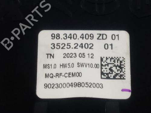 Climate control PEUGEOT RIFTER  | BP17905677I5 