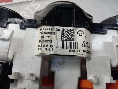 Climate control PEUGEOT 208 I (CA_, CC_) 1.2 VTI 82 | BP12652820I5 