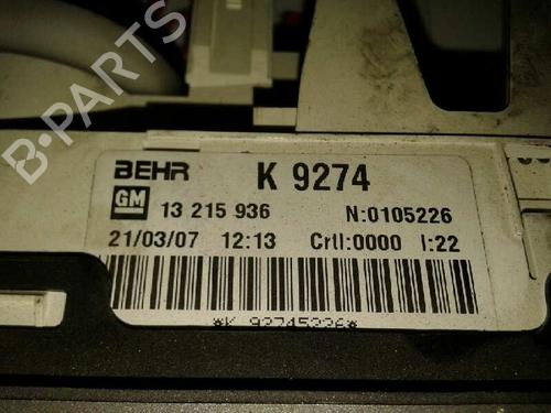 Climate control OPEL MERIVA A MPV (X03)  | BP16837841I5 