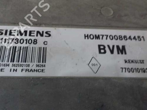 Engine control unit (ECU) RENAULT MEGANE I (BA0/1_) 1.4 e (BA0E, BA0V) | BP12648661M57 