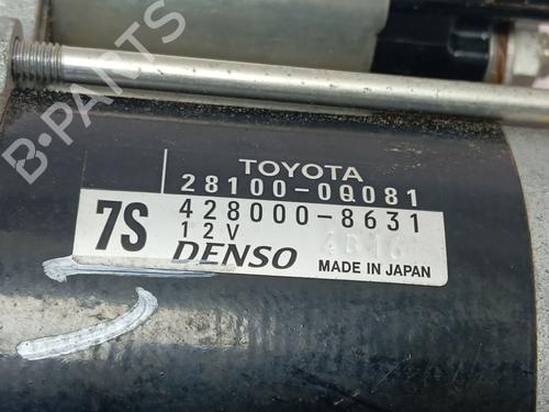 Starter TOYOTA YARIS (_P13_)  | BP26187395M8 